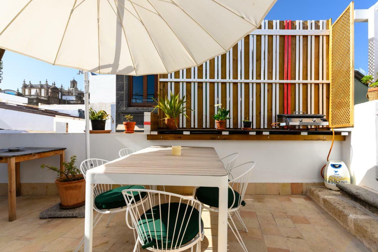 Open Air Historic Penthouse Vegueta Lägenhet Las Palmas de Gran Canaria Exteriör bild